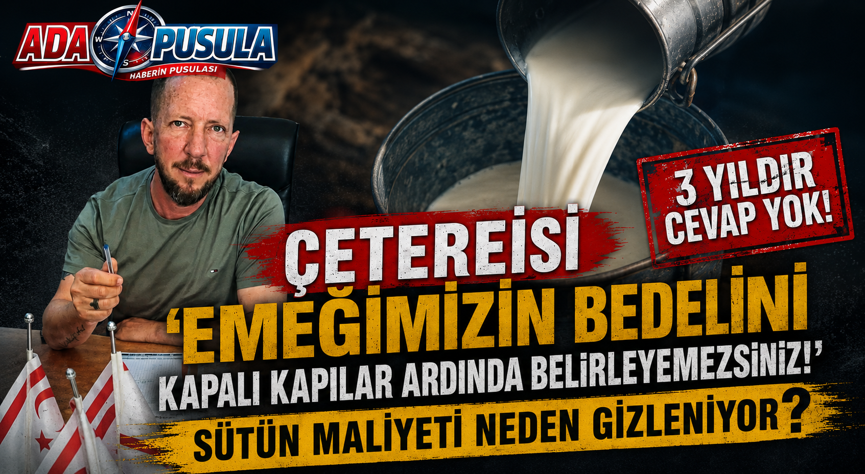 SÜTÜN MALİYETİ NEDEN GİZLENİYOR? ÜRETİCİDEN BAKANLIĞA ZOR SORULAR