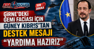 HRİSTODULİDİS’TEN GİRNE’DEKİ GEMİ FACİASI İÇİN YARDIM MESAJI
