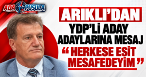 YDP’DE ADAY BELİRLEMEDE SONA DOĞRU! ARIKLI TAM LİSTE İÇİN TARİH VERDİ